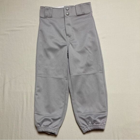 Rawling Gray Baseball Pant Youth XS Uniform Softbal Athletic Sport Elastic Waist - Picture 1 of 7